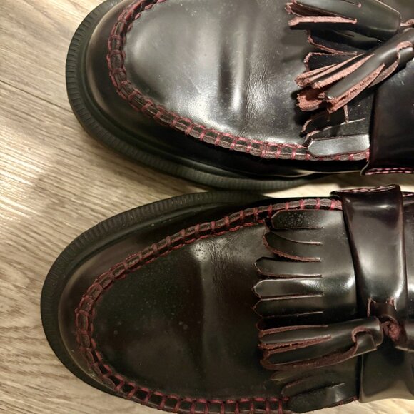 Dr.Martens Adrian Carrara Leather Tassel Loafers US size 6 Men & 7 Women - Picture 4 of 7